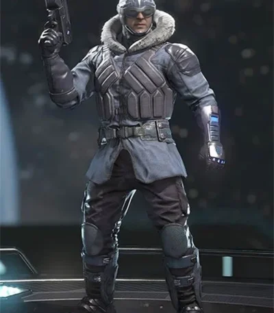 Injustice 2 Captain Cold Parka Jacket With Hood