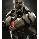 Injustice 2 Cyborg Costume Leather Jacket
