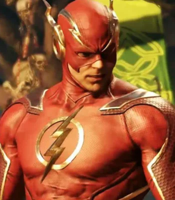 Injustice 2 Flash Red Costume Jacket