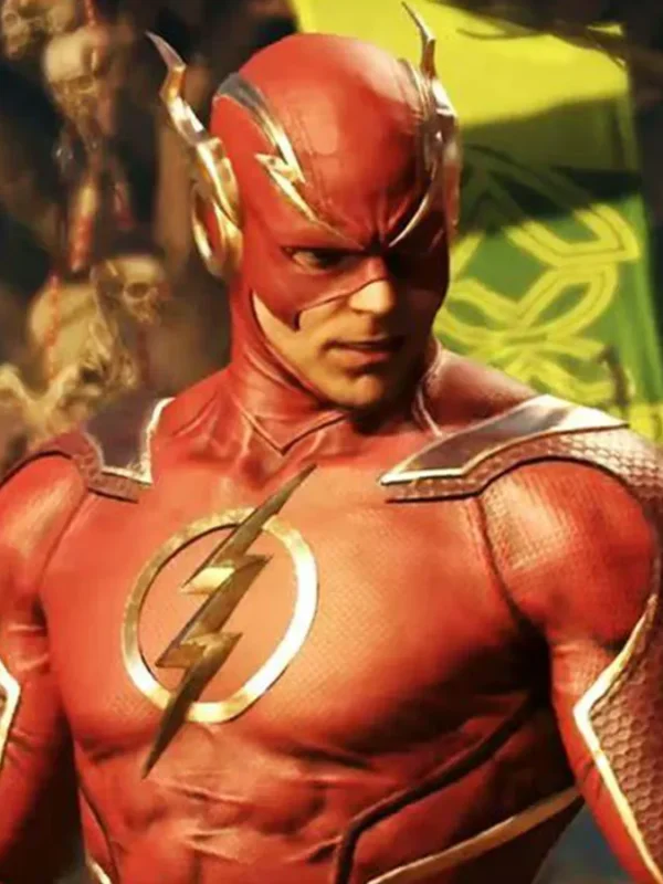 Injustice 2 Flash Red Costume Jacket