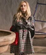 Inventing Anna Delvey Houndstooth Coat