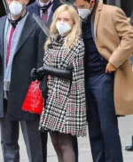 Inventing Anna Delvey Houndstooth Coat