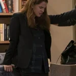 Inventing Anna Vivian Kent Black Blazer Coat