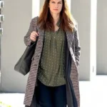 Inventing Anna Vivian Kent Checkered Trench Coat