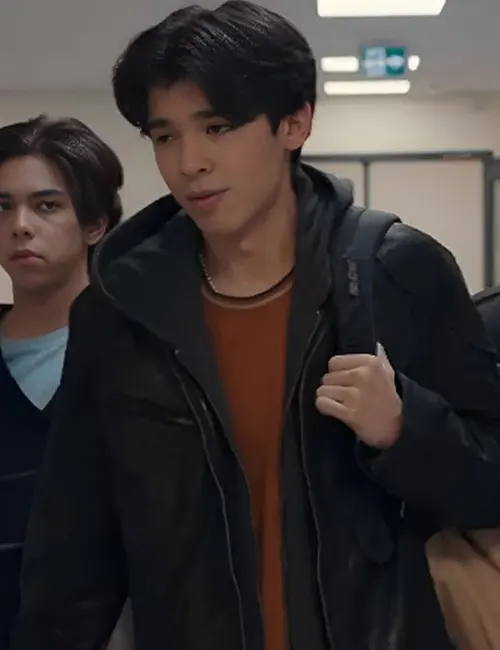 Isaac Arellanes My Life with the Walter Boys S01 Leather Jacket Isaac Arellanes My Life with the Walter Boys S01 Leather Jacket