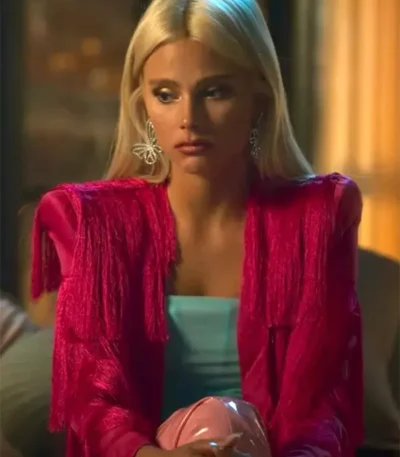 Isadora Artiñán Elite S07 Pink Fringe Jacket