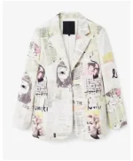Isadora Artiñán Elite Season 08 Newspaper Blazer