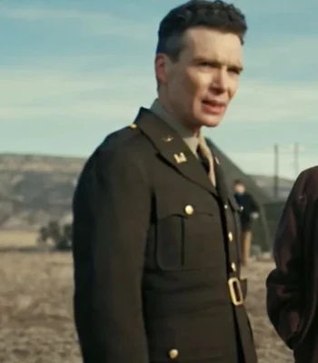J Robert Oppenheimer Green Uniform Jacket