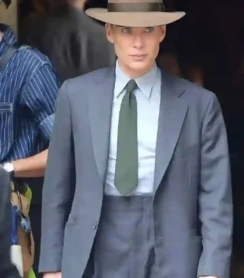 J Robert Oppenheimer Grey Suit