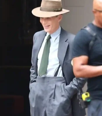 J Robert Oppenheimer Grey Suit