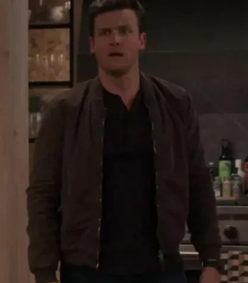 Jack Cutmore Scott Frasier 2023 Brown Bomber Jacket