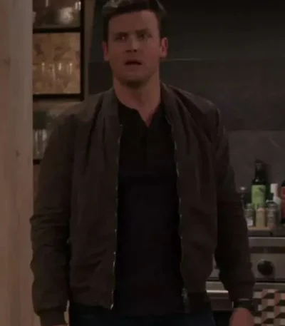 Jack Cutmore Scott Frasier 2023 Brown Bomber Jacket