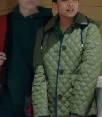 Jackie Howard My Life with the Walter Boys S01 Quilted Jacket