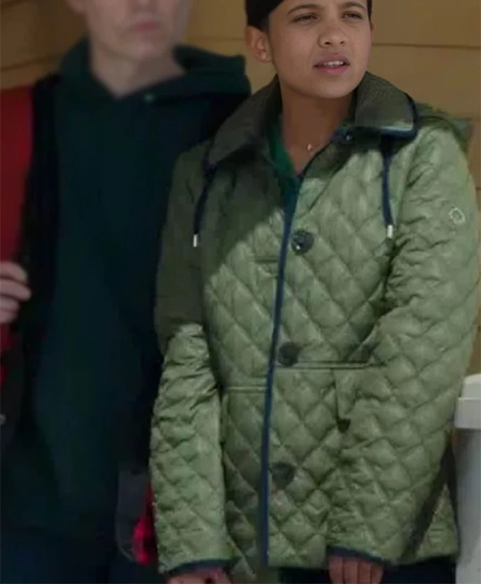 Jackie Howard My Life with the Walter Boys S01 Quilted Jacket Jackie Howard My Life with the Walter Boys S01 Quilted Jacket