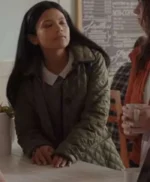 Jackie Howard My Life with the Walter Boys S01 Quilted Jacket