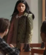 Jackie Howard My Life with the Walter Boys S01 Quilted Jacket