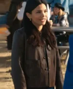 Jackie Howard My Life with the Walter Boys S02 Brown Jacket