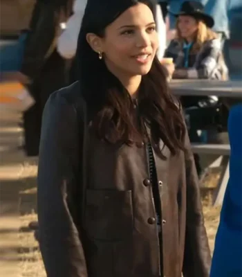 Jackie Howard My Life with the Walter Boys S02 Brown Jacket