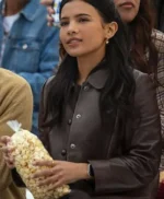 Jackie Howard My Life with the Walter Boys S02 Brown Jacket