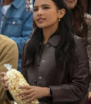 Jackie Howard My Life with the Walter Boys S02 Brown Jacket