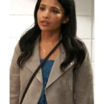 Jackie Howard My Life with the Walter Boys S02 Suede Jacket