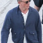 James Bond No Time To Die Shirt Style Blue Jacket