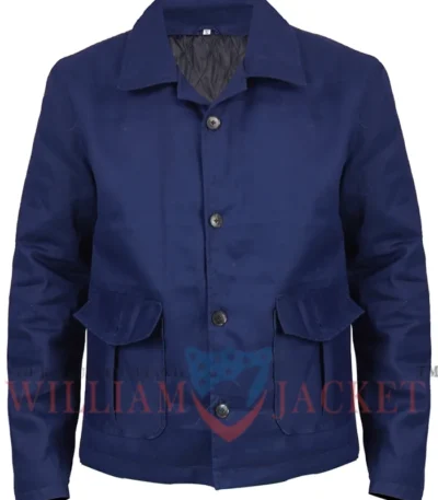 James Bond No Time To Die Shirt Style Blue Jacket