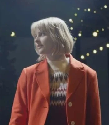 Jane Widdop It’s a Wonderful Knife Wool Coat