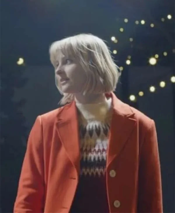 Jane Widdop It’s a Wonderful Knife Wool Coat