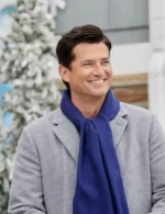 Jared Haul out the Holly: Lit Up Grey Long Coat