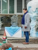 Jared Haul out the Holly: Lit Up Grey Long Coat