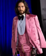 Jared Leto House Of Gucci Pink Blazer Jacket