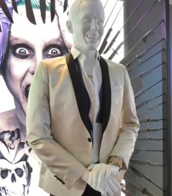 Jared Leto Suicide Squad Joker Ivory White Tuxedo