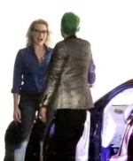 Jared Leto Suicide Squad Joker Silver Tuxedo For Men