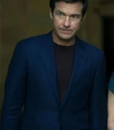 Jason Bateman Ozark Blue Blazer Coat