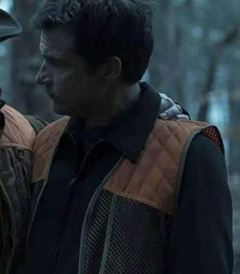 Jason Bateman Ozark Diamond Quilted Cotton Vest