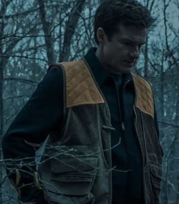 Jason Bateman Ozark Diamond Quilted Cotton Vest
