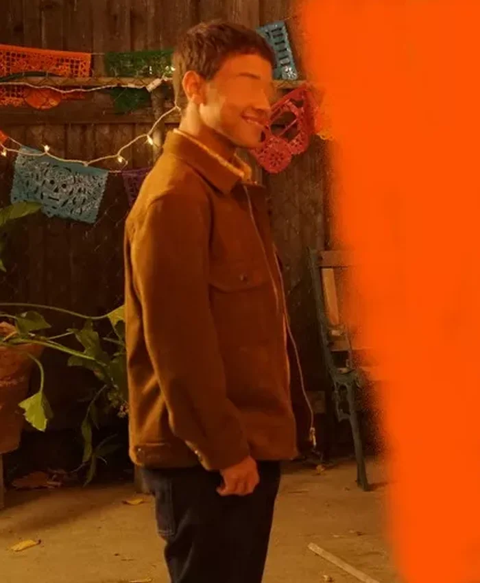 Jason Genao On My Block Brown Jacket Jason Genao On My Block Brown Jacket