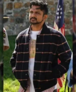 Jay Ghosts US Black Wool Plaid Jacket