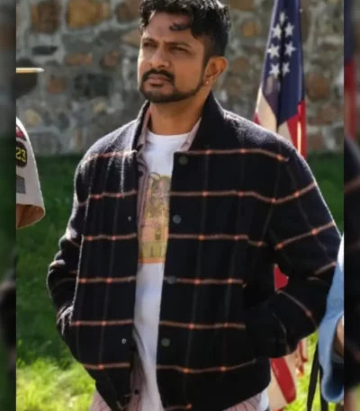 Jay Ghosts US Black Wool Plaid Jacket