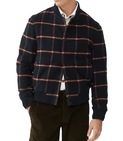 Jay Ghosts US Black Wool Plaid Jacket