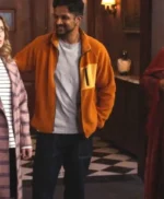 Jay Ghosts US S03 Orange Zip Up Jacket