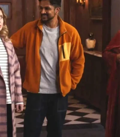 Jay Ghosts US S03 Orange Zip Up Jacket