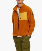 Jay Ghosts US S03 Orange Zip Up Jacket