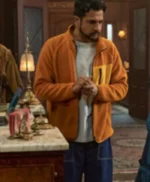 Jay Ghosts US S03 Orange Zip Up Jacket