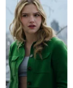Jayden Bartels Goosebumps S02 Green Cropped Jacket