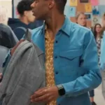 Jaylan Evans My Life with the Walter Boys Blue Cotton Jacket