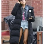Jenna Ortega Finestkind Mabel Puffer Coat