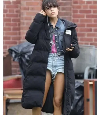 Jenna Ortega Finestkind Mabel Puffer Coat