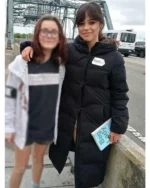 Jenna Ortega Finestkind Mabel Puffer Coat